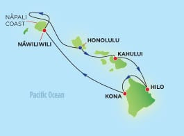 7-Day Hawaii, Round-trip Honolulu