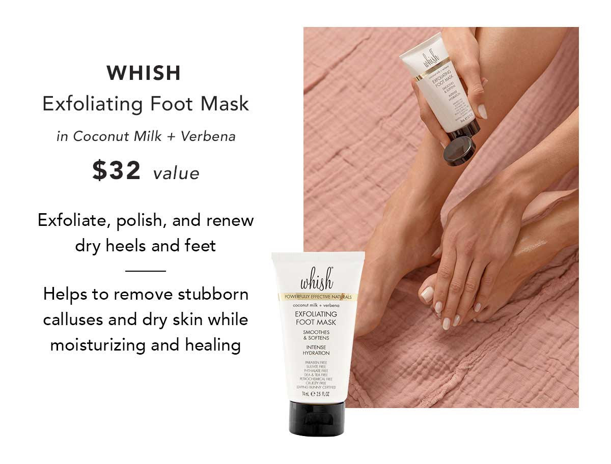 Whish | Exfoliating Foot Mask