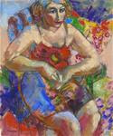 In The Garden, figurative woman, female figuration, women art, contemporary figure painter, figure s - Posted on Saturday, February 21, 2015 by Marie Fox