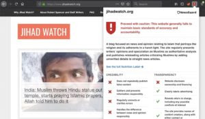 Microsoft using spurious Leftist “fact-checking” site to place warning label on Jihad Watch
