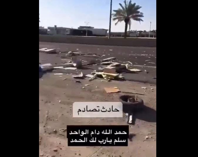 فيديو.. مواطن يروي تفاصيل نجاته من حادث مروع على طريق الرياض - الجنوب