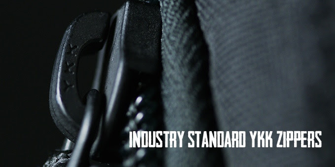Industry Standard YKK Zippers