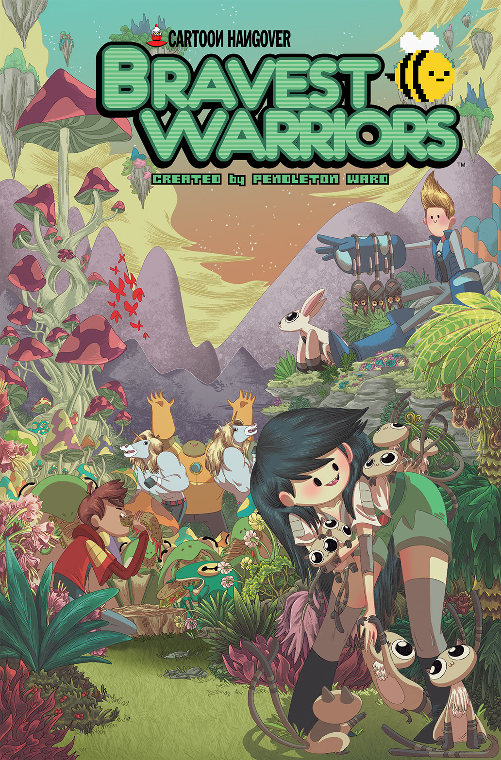 BRAVEST WARRIORS #20 Cover A by Jose Garcia