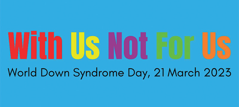 World Down Syndrome Day Banner.