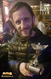 Winner Luzer at the Speakeasy Bar. Photo: Suzy