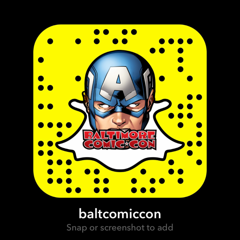 Baltimore Comic-Con SnapCode