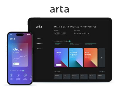Arta Finance is the digital family office for the world. It empowers more people to gain the financial superpowers that, until now, were the domain of ultra-high net worth individuals. To learn more about Arta Finance or to request an invite please visit www.artafinance.com.
