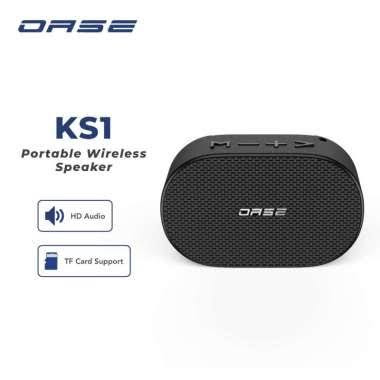 OASE Speaker Bluetooth Wireless HD Audio TF Card Support Garansi Resmi 6 Bulan KS1