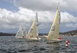 J/24s sailing off Sydney, Australia