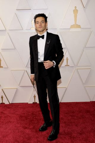Rami Malek de Bohemian Rhapsody en los Oscars 2022