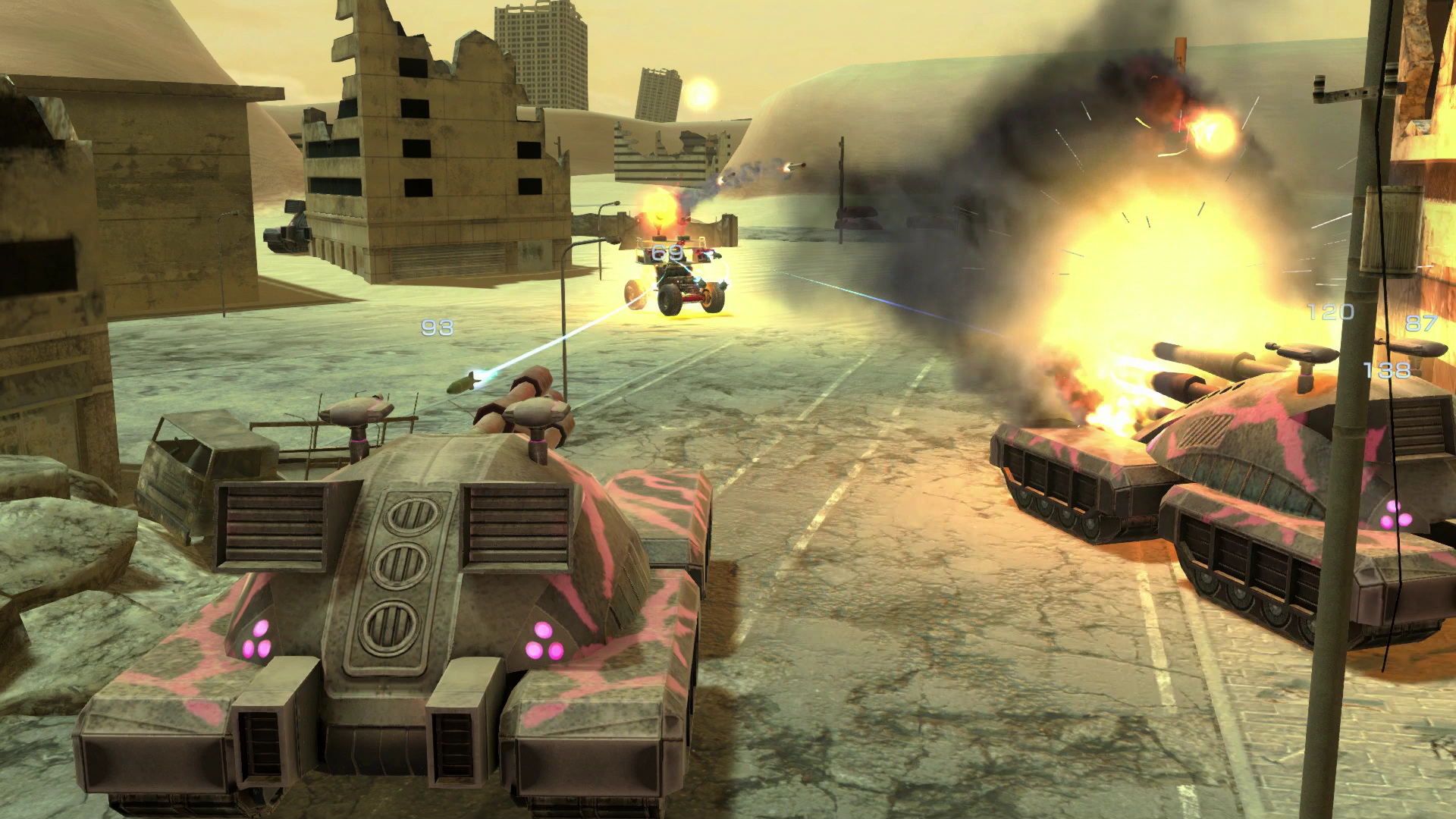 Metal Max Xeno: Reborn Tank Battle Screenshot