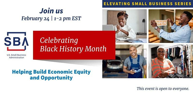 Elevating Small Businesses Black History Month event