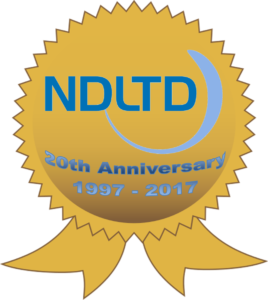 NDLTD 20th Anniversary Logo