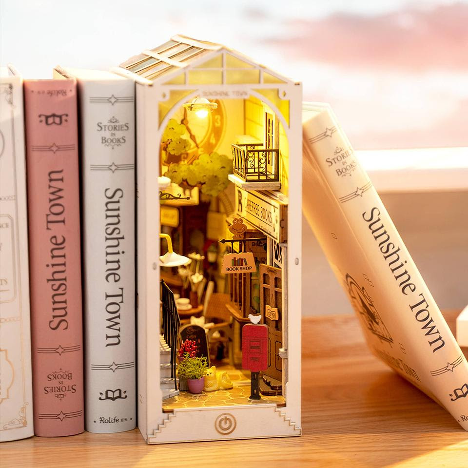 DIY Miniature Book Nook Kits