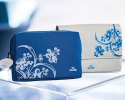 KLM Royal Dutch Airline amenity kit