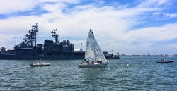 J/22s sailing in San Diego