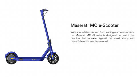 Limited Edition Segway Electric Kickscooter Maserati MC | eRider.com.au