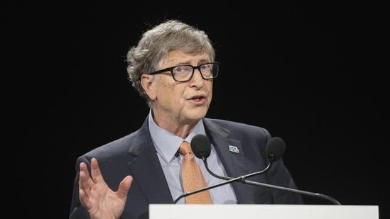 American business magnate Bill Gates congratulated India for reaching a record vaccination milestone against the coronavirus disease (Covid-19). (File Photo)