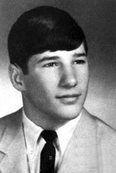Young                                      Richard Gere yearbook picture: 