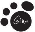 Gina paw print