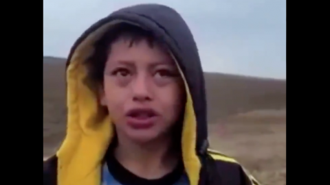 Shocking Border Video Shows a Little Boy Abandoned in the Desert By Smugglers