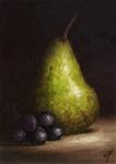 Tall Pear with Grapes - Posted on Friday, April 3, 2015 by Jane Palmer