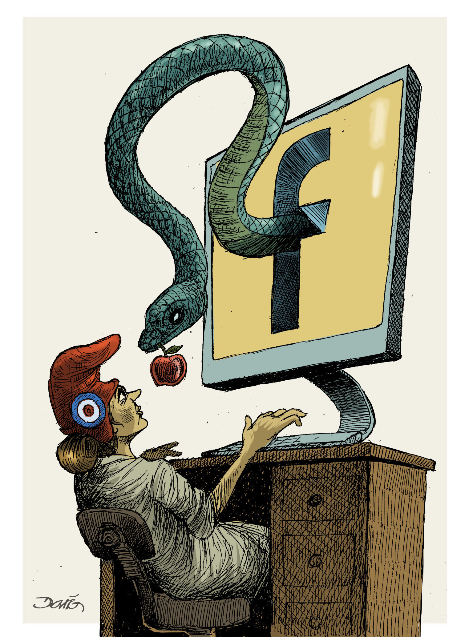 Facebook optimizes posts that will keep users on their platform for longer so that they can be served more ads.