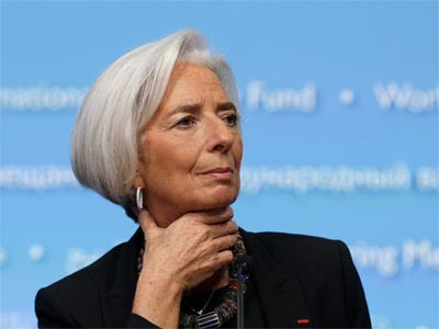 Lagarde, en una imagen de abril de este año. REUTERS/Gary Cameron