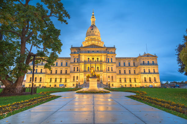 531 Michigan Capitol Building Stock Photos, Pictures & Royalty-Free Images  - iStock