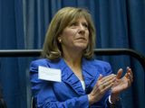 Judge Amy Berman Jackson at an awards breakfast for pro bono counsel at the E. Barrett Prettyman Courthouse in Washington, Thursday, April 21, 2016. (AP Photo/Pablo Martinez Monsivais)