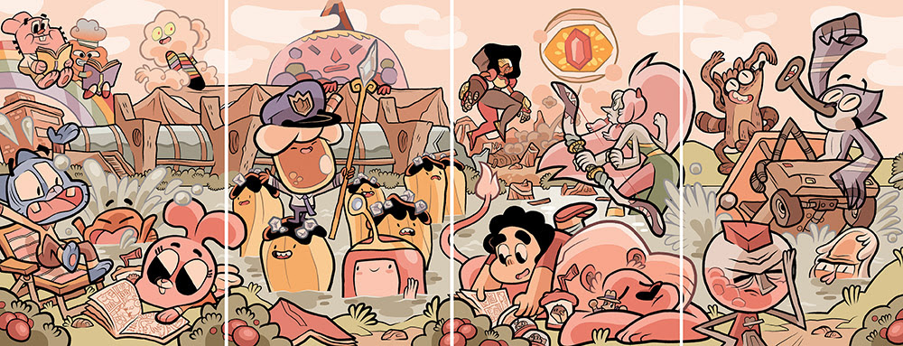Cartoon Network Covers Connected - SDCC