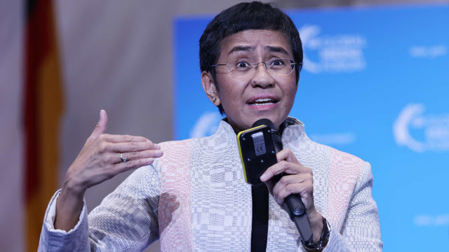 Nobel da Paz Maria Ressa diz que Filipinas mandou fechar site investigativo Rappler