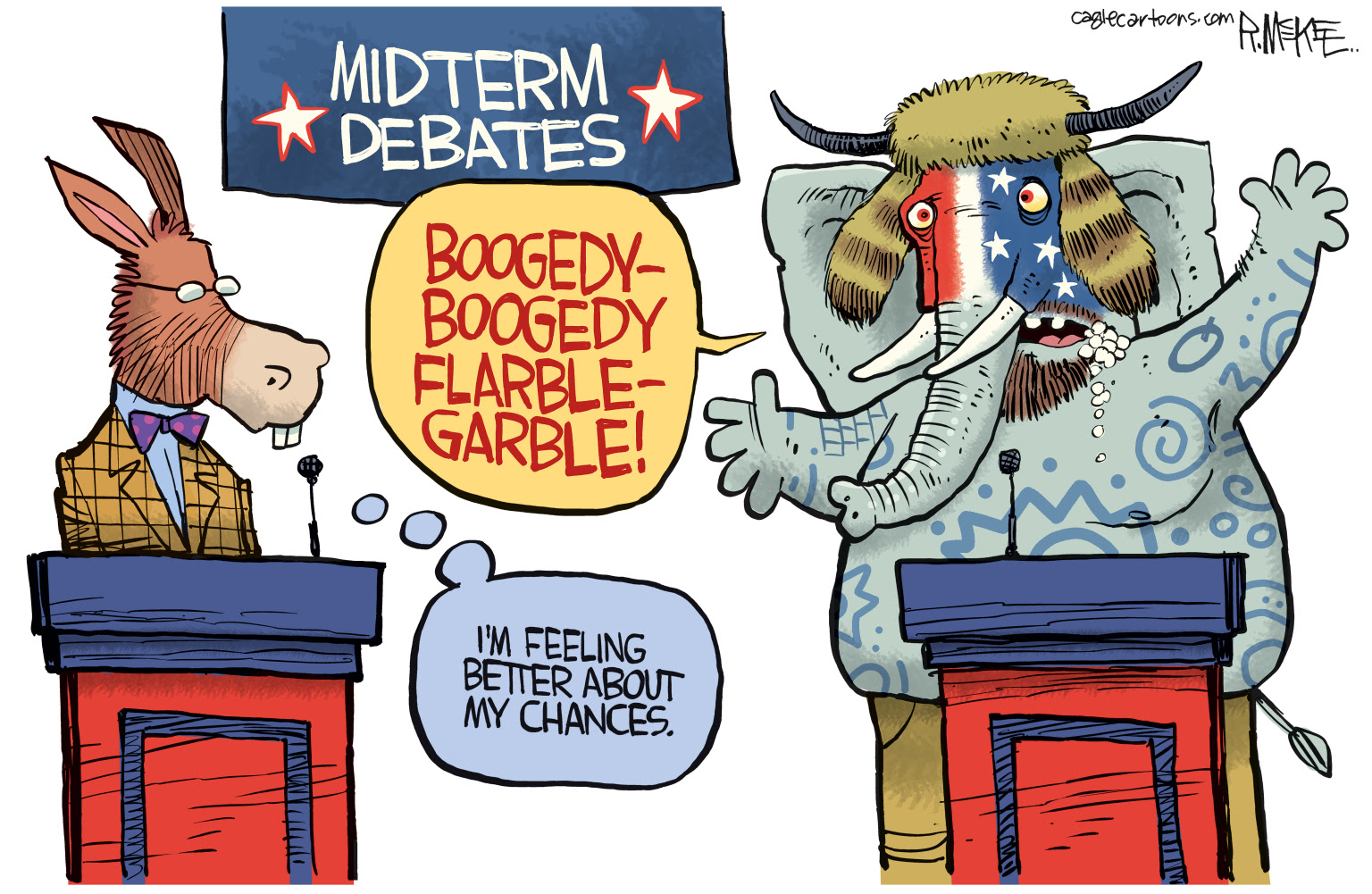 Republicans resort to nonsense and bullshit in arguments
