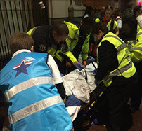 MRC volunteers in treating patient in New Orleans