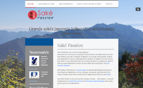 Le site de Saké Passion
