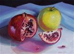 Pomegranate and Apple - Posted on Monday, November 17, 2014 by Donna Munsch