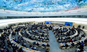 Зал, где проходят заседания Совета ООН по правам человека. Фото из архива