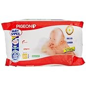 Pigeon Baby Wipes, Chamomile (80 Sheets)
