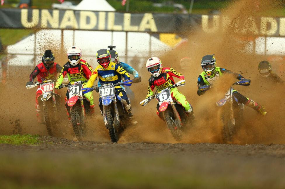 Martin (6) took the holeshot in Moto 2 and the overall victory (2-1) on the day.