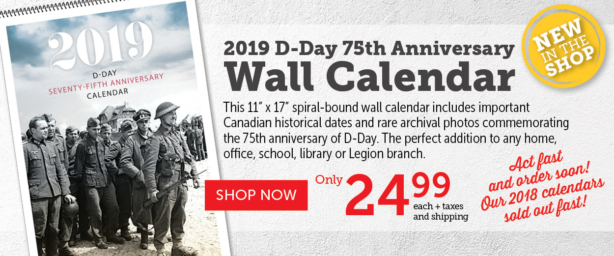 D-Day 75th Anniversary Wall Calendar | 24.99