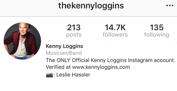 Kenny's Instagram