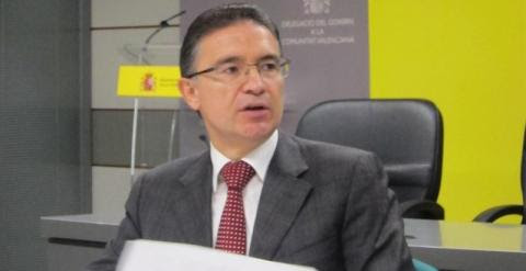 El delegado del Gobierno en la Comunitat Valenciana, Serafín Castellano.
