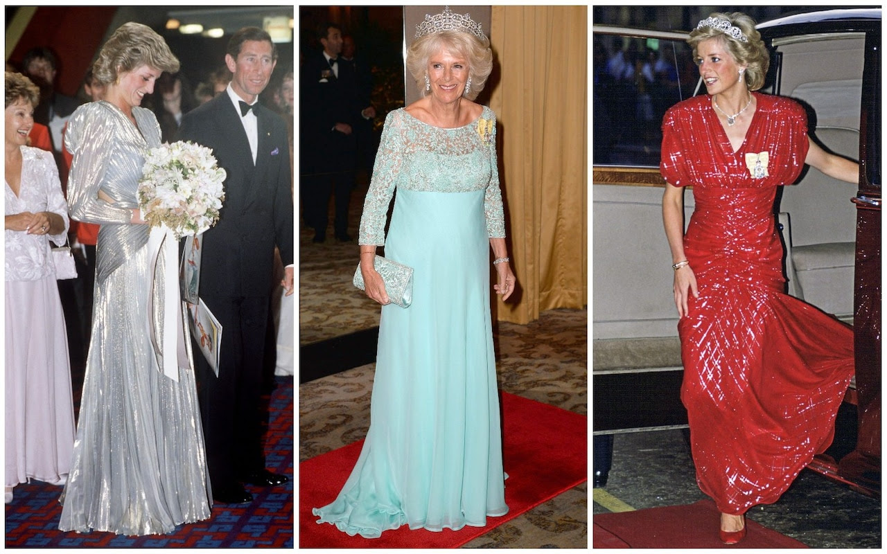 He has created formalwear for the Queen Consort for many years – and dressed Princess Diana too