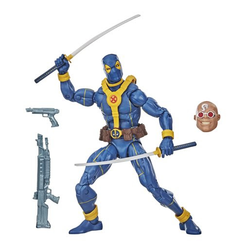 Image of Deadpool Marvel Legends Wave 3 (Strong Guy BAF) - Blue Deadpool 6-inch Action Figure - OCTOBER 2020