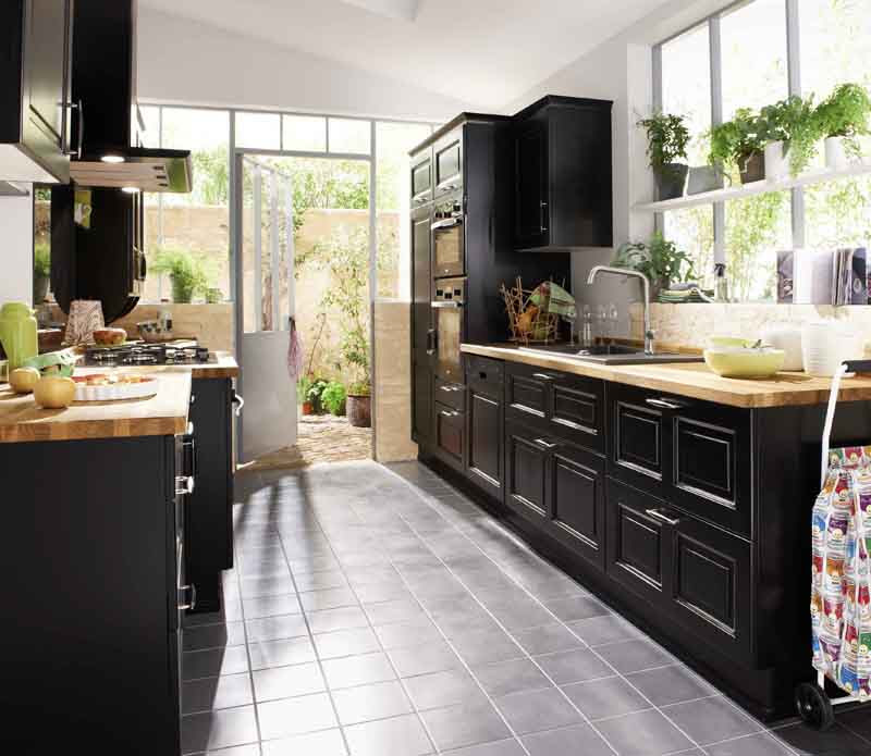 Sử dụng màu đen trong trang trí bếp: Kết quả vừa sạch vừa đẹp đến khó tin - Ảnh 5. Sử dụng màu đen trong trang trí bếp: Kết quả vừa sạch vừa đẹp đến khó tin - Ảnh 5.
