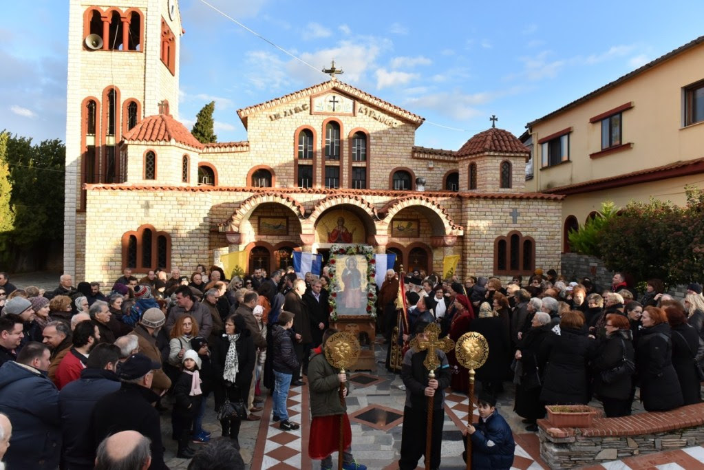 ΟΡΘΟΔΟΞΙΑ INFO Ι Λιτανεία των λειψάνων της αγίας Κυράννας της Οσσαίας