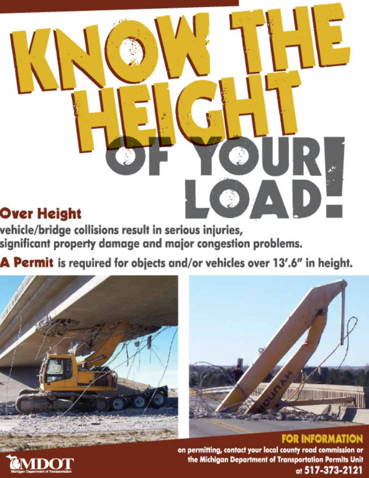 Know the height of your load