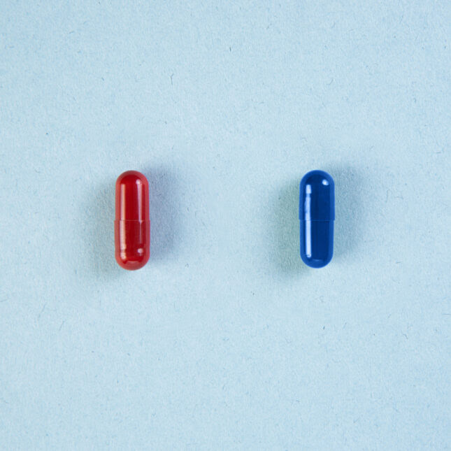 red and blue pills