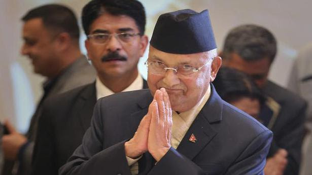  Nepalese Prime Minister Khadga Prasad Oli. File Photo. 