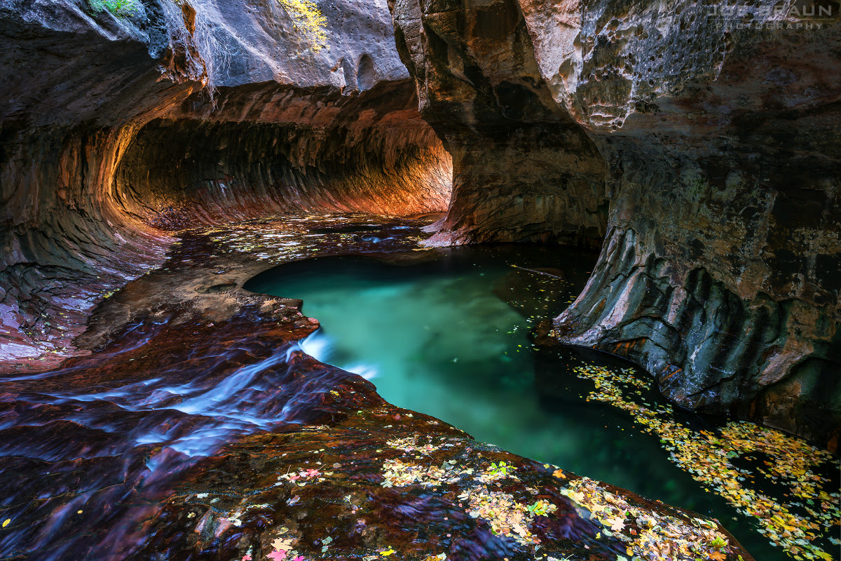 This is zion wilderness, am unmarked trail, with a lot of time spent in the water. Joe's Guide to Zion National Park The Subway (TopDown) Route